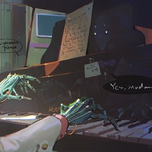 piano-playing robot