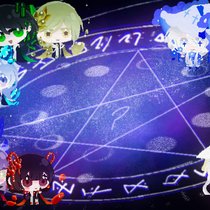全勤奖励·Q人合照·魔法主题